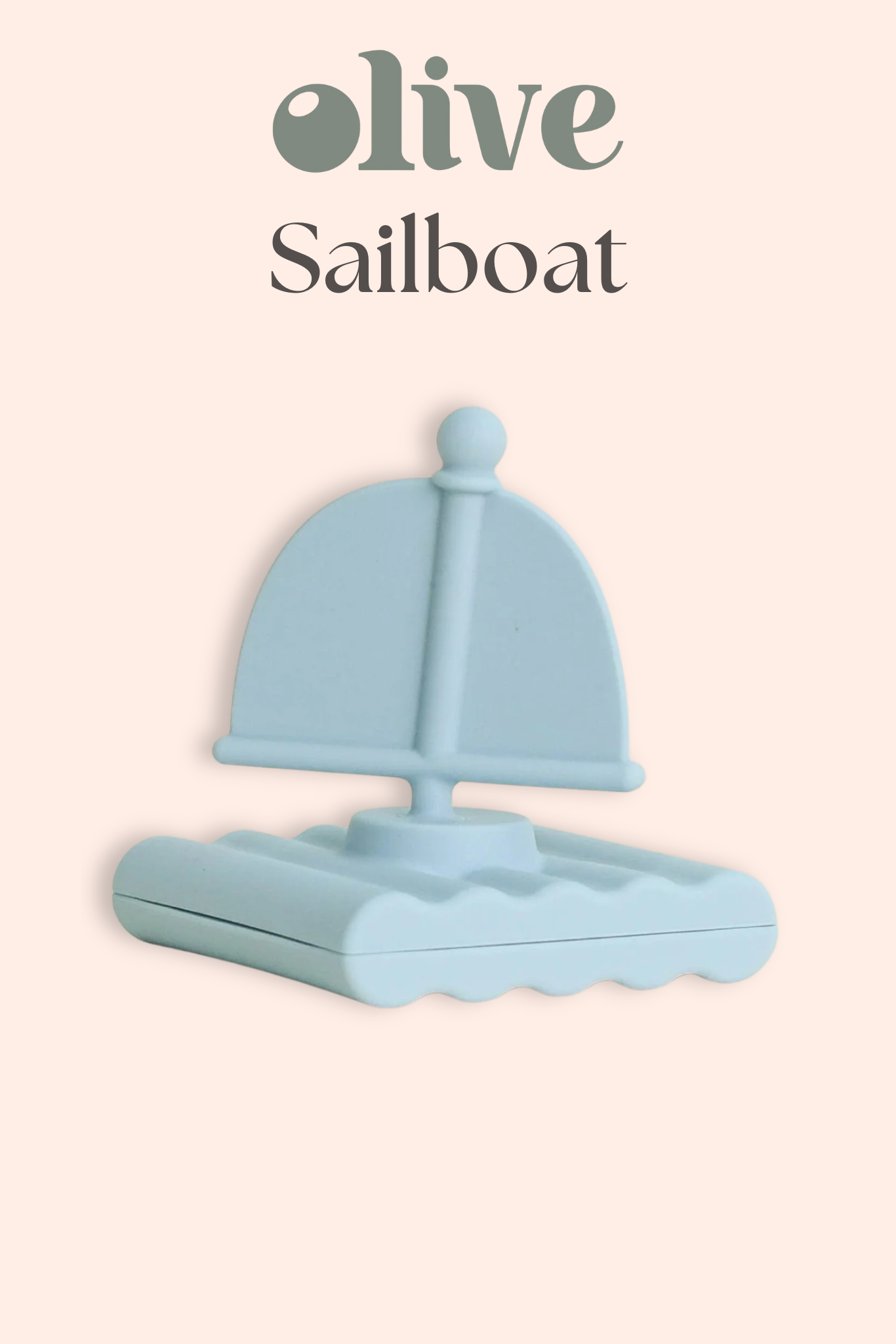 Olive | Silicone Sailboat