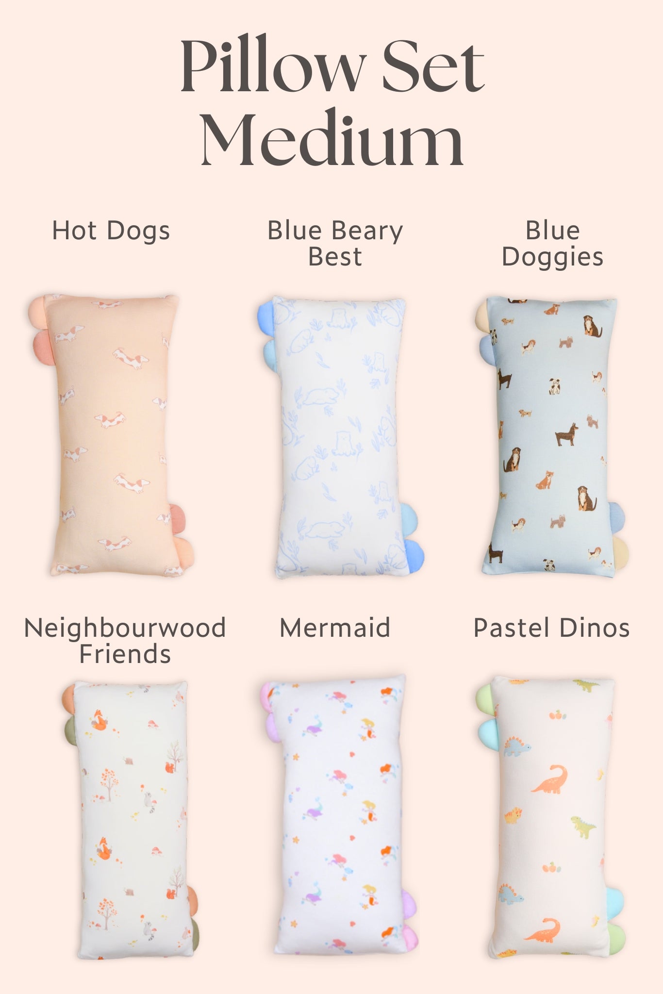 Bedtime Essentials Gift Set - Medium Bamboo Pillow Set
