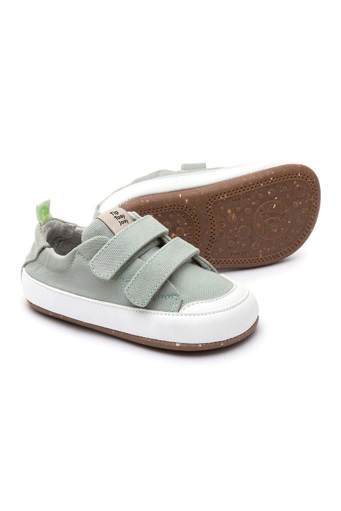 Bossy Green Sneakers Salvia Canvas