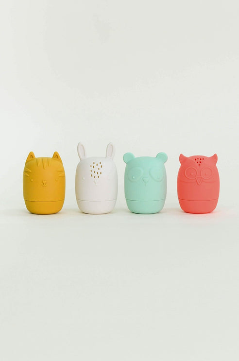 Olive | Animal Bath Toys Winter - Set of 4 | The Elly Store