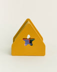 Olive | Shape Sorting House - Yellow | The Elly Store