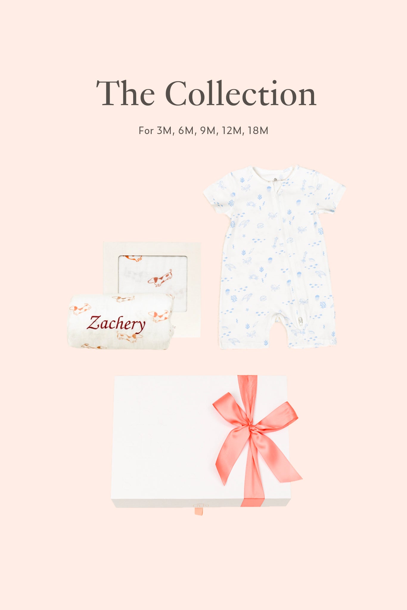 Welcome Baby Gift Set - Blue | The Elly Store