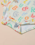 Wrap Onesie - Crayon Animals