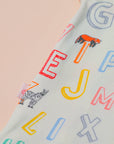 Wrap Onesie - Crayon Animals
