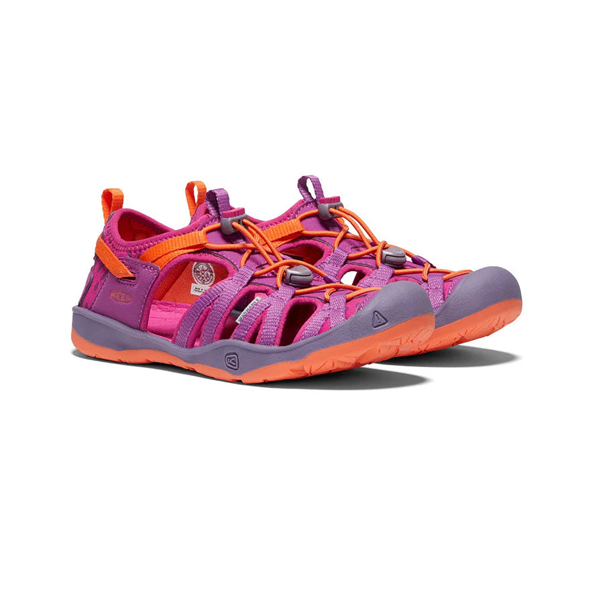 Keen Youth Moxie Sandal - Purple Wine / Nasturtium