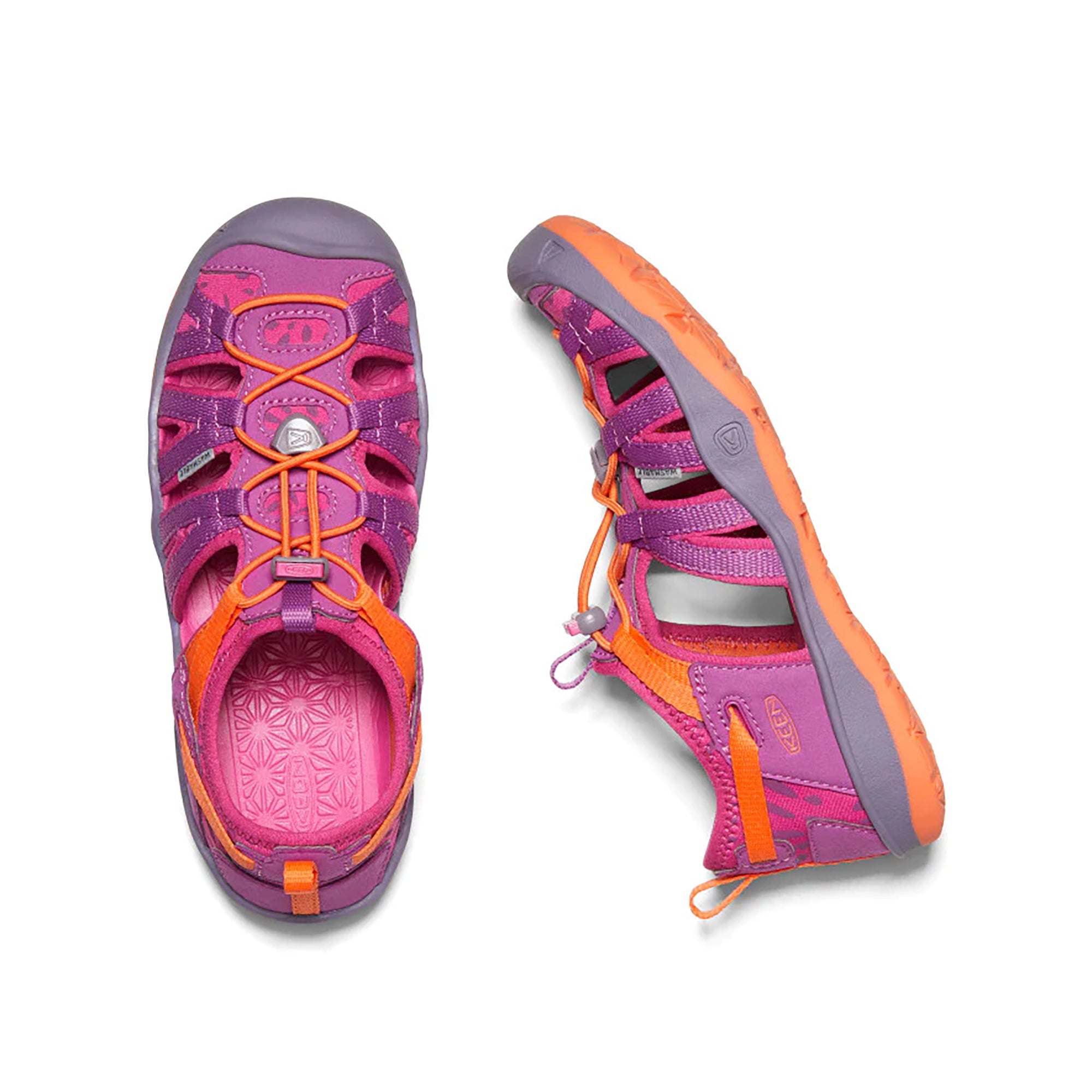 Keen Youth Moxie Sandal - Purple Wine / Nasturtium