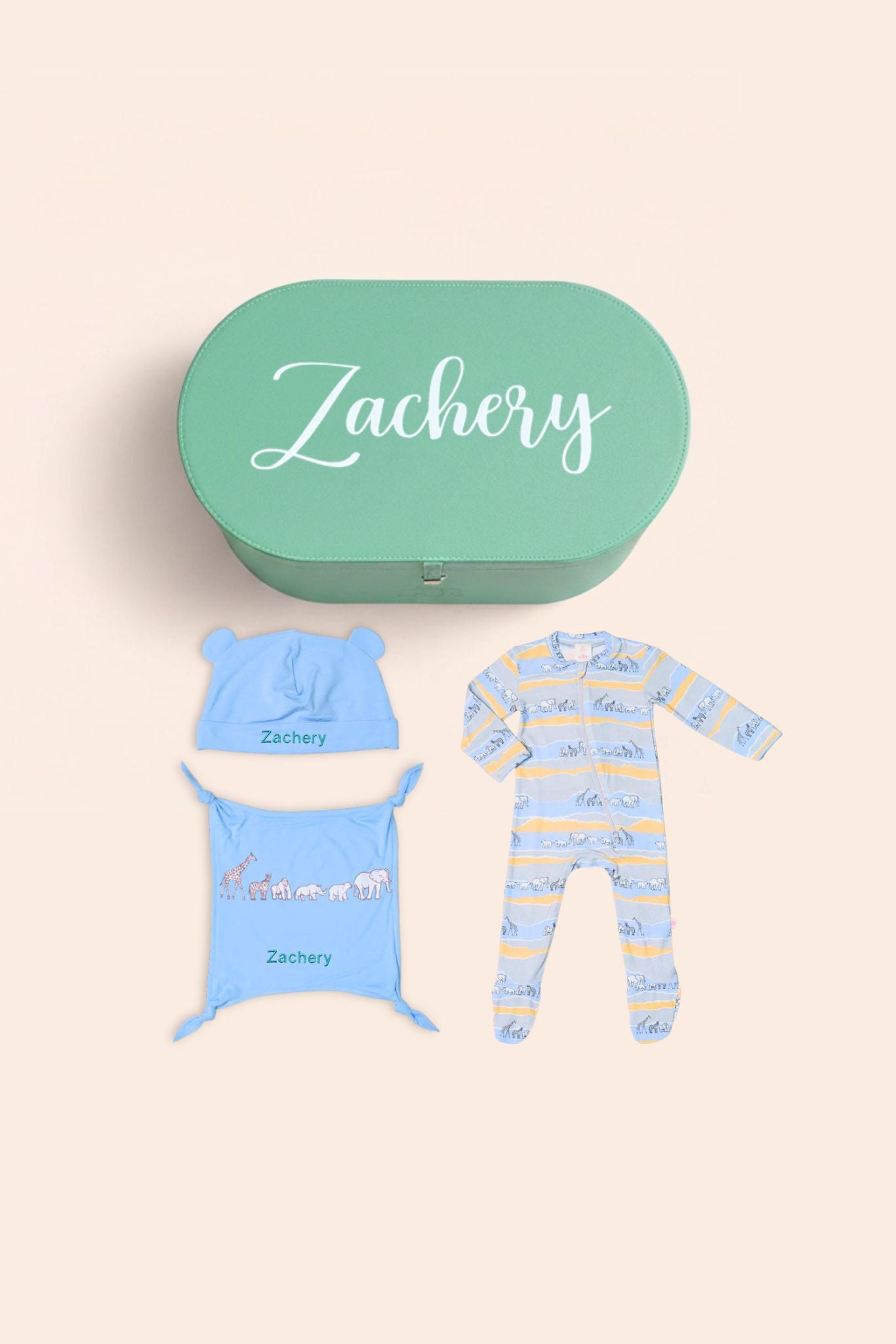 Zoo Baby Keepsake Gift Set
