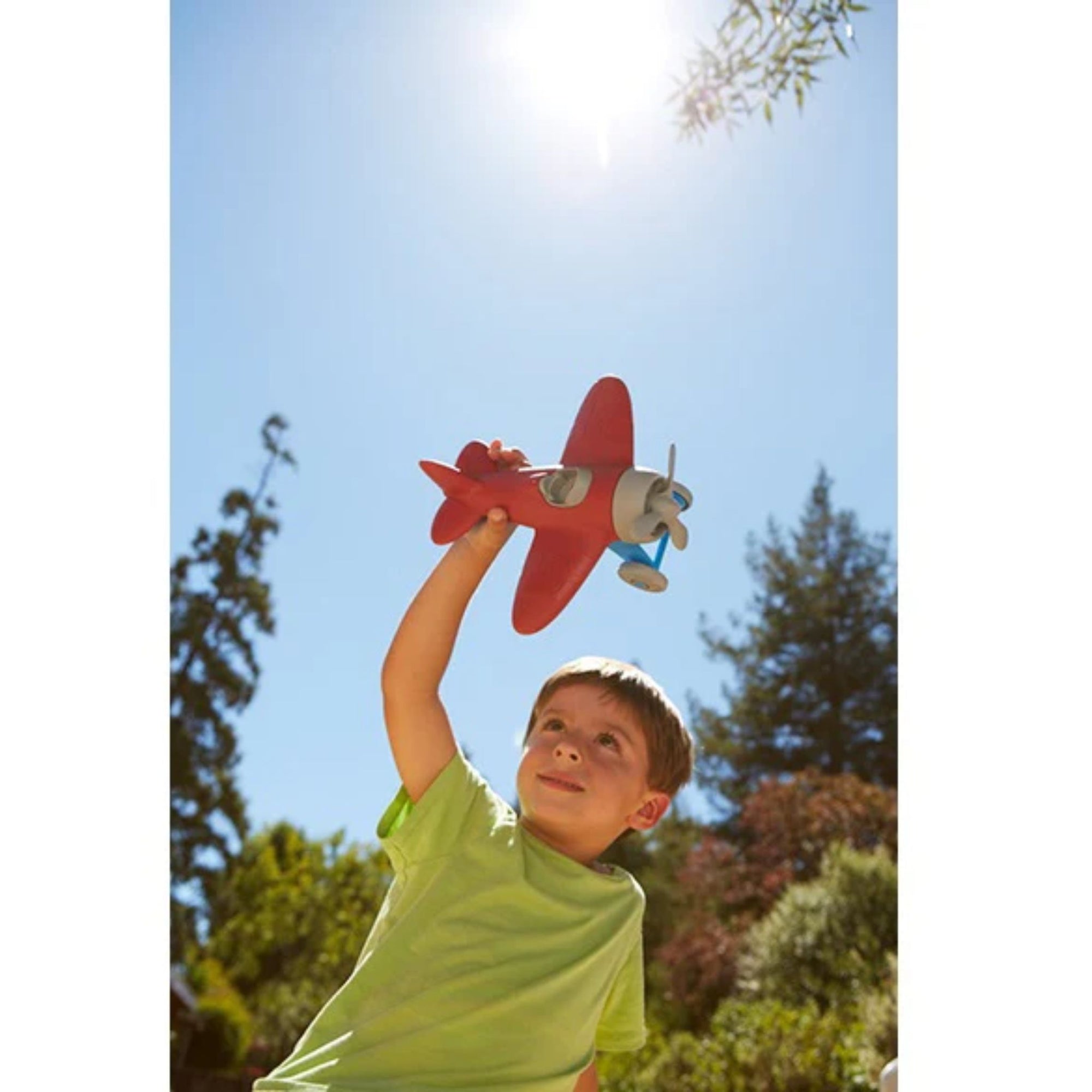 Green Toys Airplane - Red
