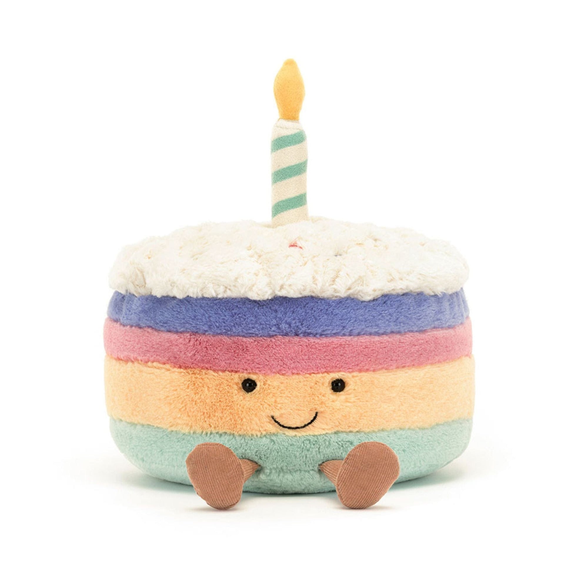 Jellycat Amuseable Rainbow Birthday Cake