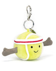 Jellycat Amuseables Sports Tennis Bag Charm