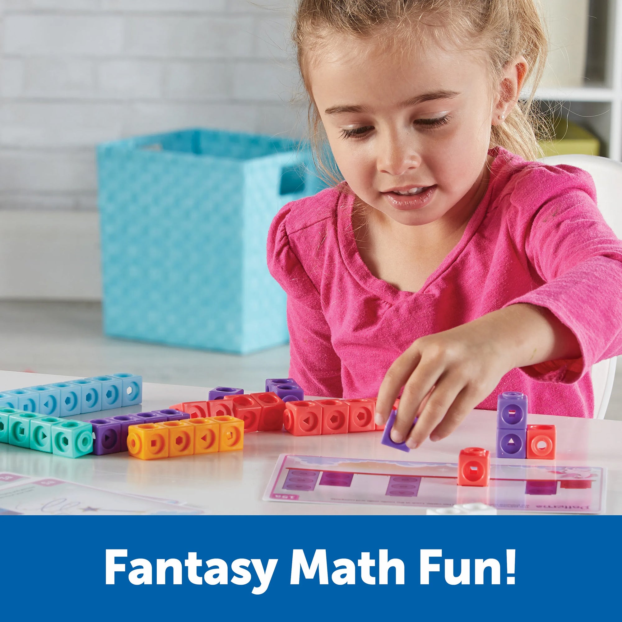 MathLink® Cubes Kindergarten Math Activity Set: Fantasticals