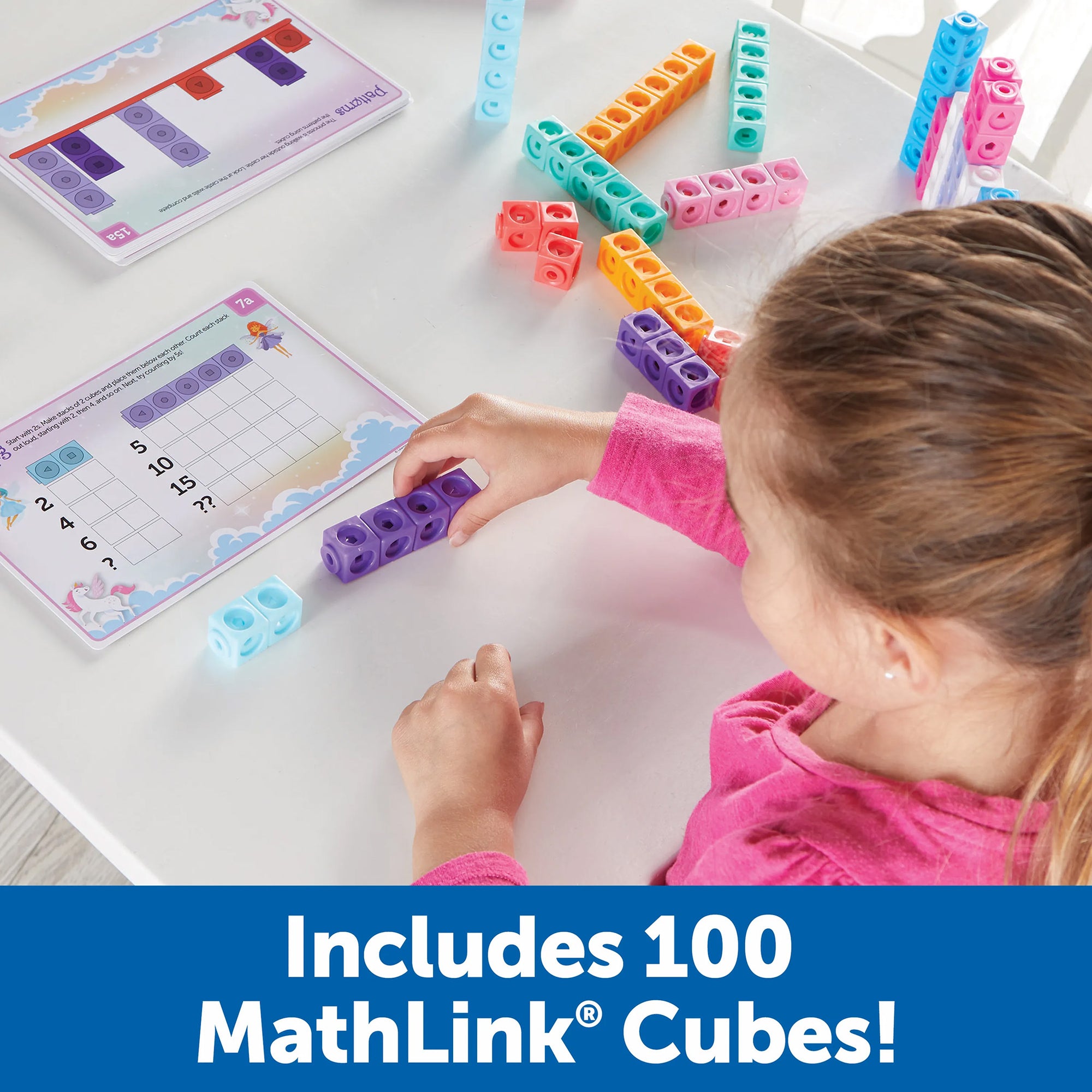 MathLink® Cubes Kindergarten Math Activity Set: Fantasticals