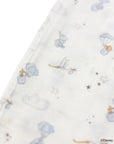 Disney x elly Organic Cotton Swaddle - Baby Dumbo - close up 