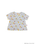 Baby Tee - Blue Trains and Classic Pooh