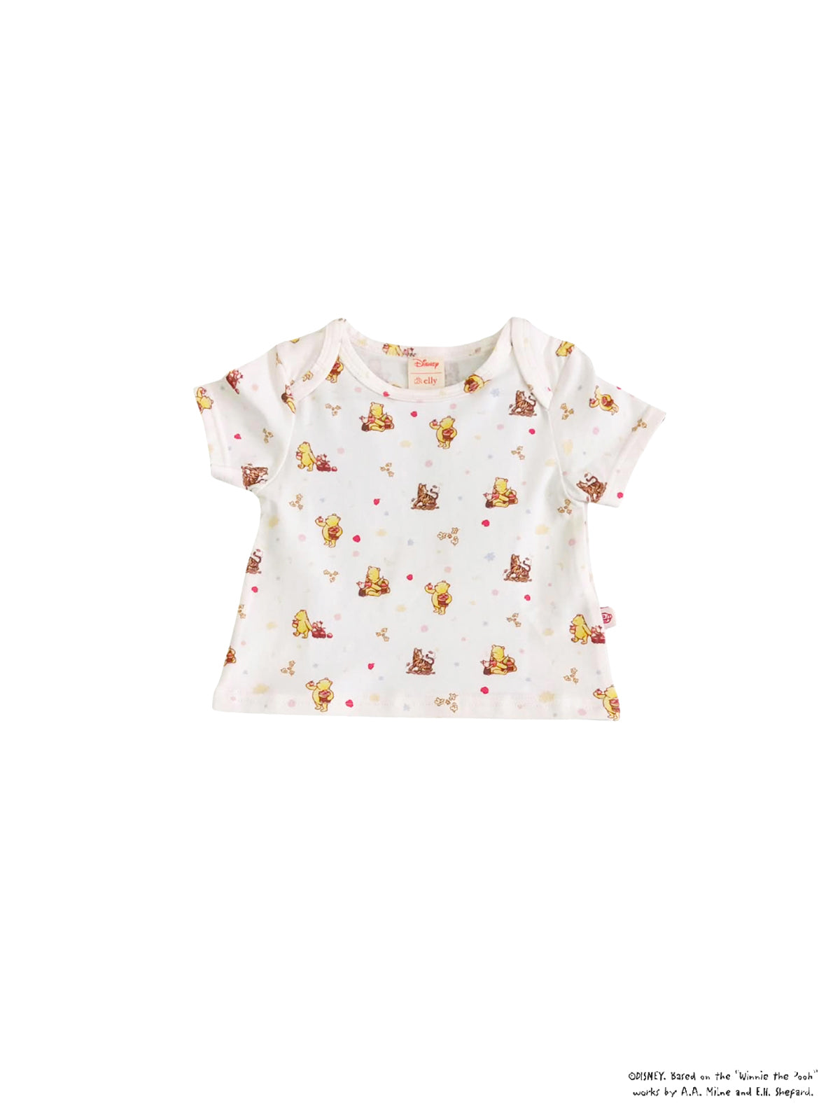 Baby Tee - White Harvest Pooh