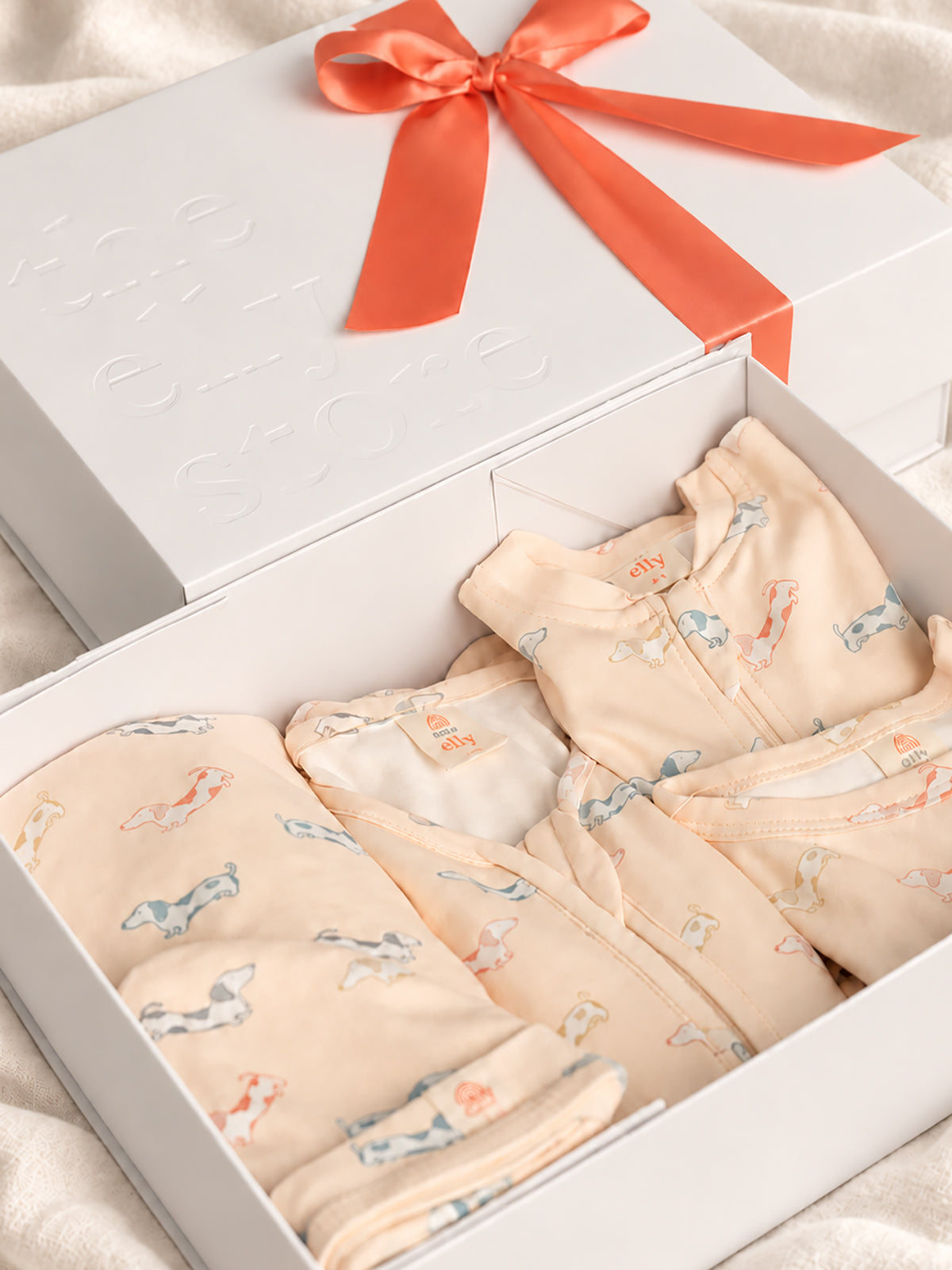 Baby Gift Set - Rainbow Hot Dogs