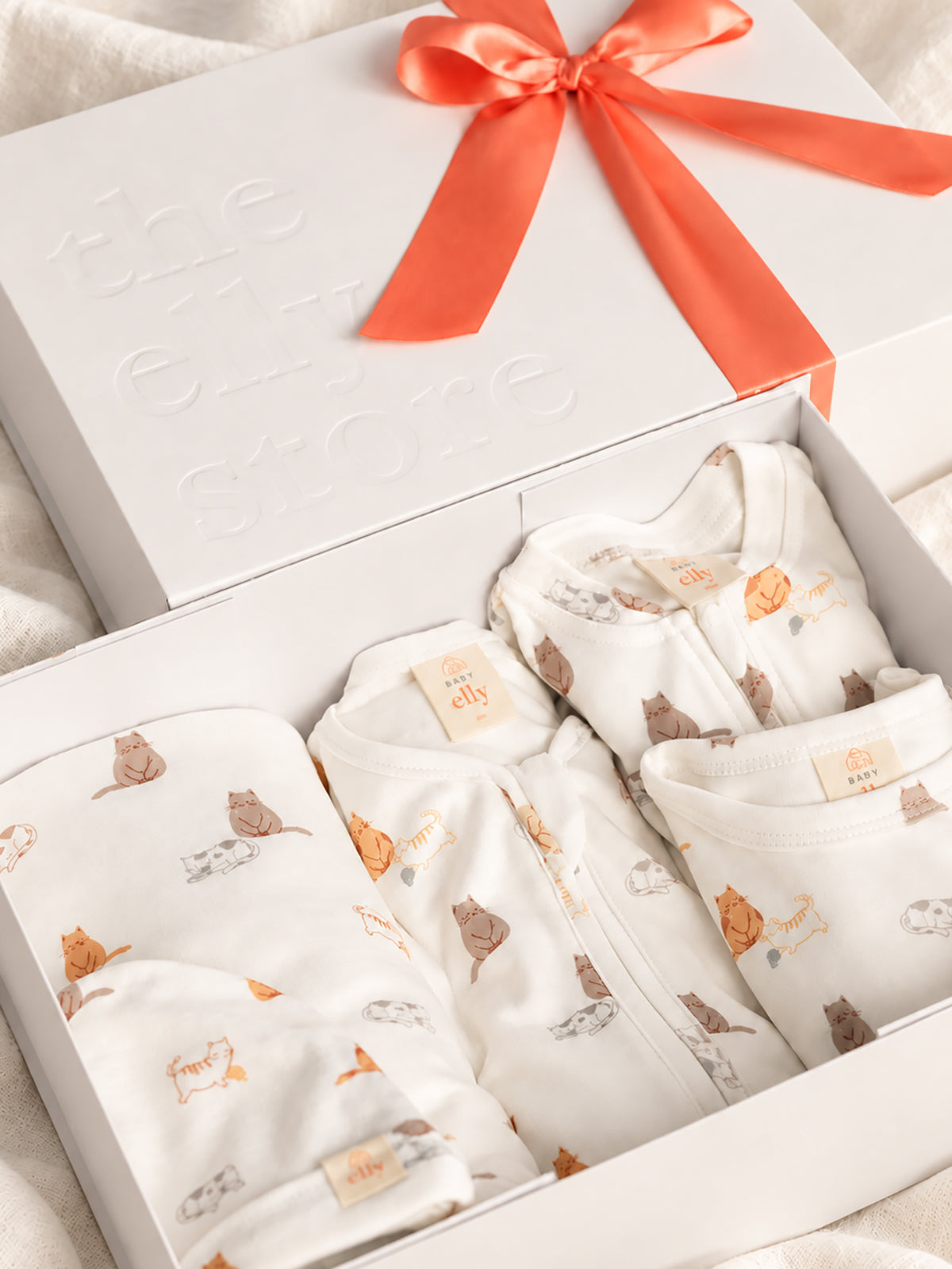 Baby Gift Set - Sleepy Cats