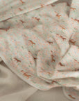 Bamboo Jersey Blanket - Meadow Horses soft