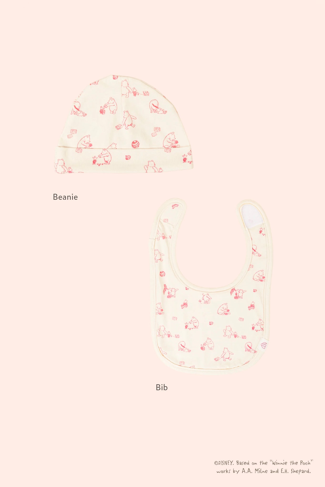 Signature girl gift set beanie and bib