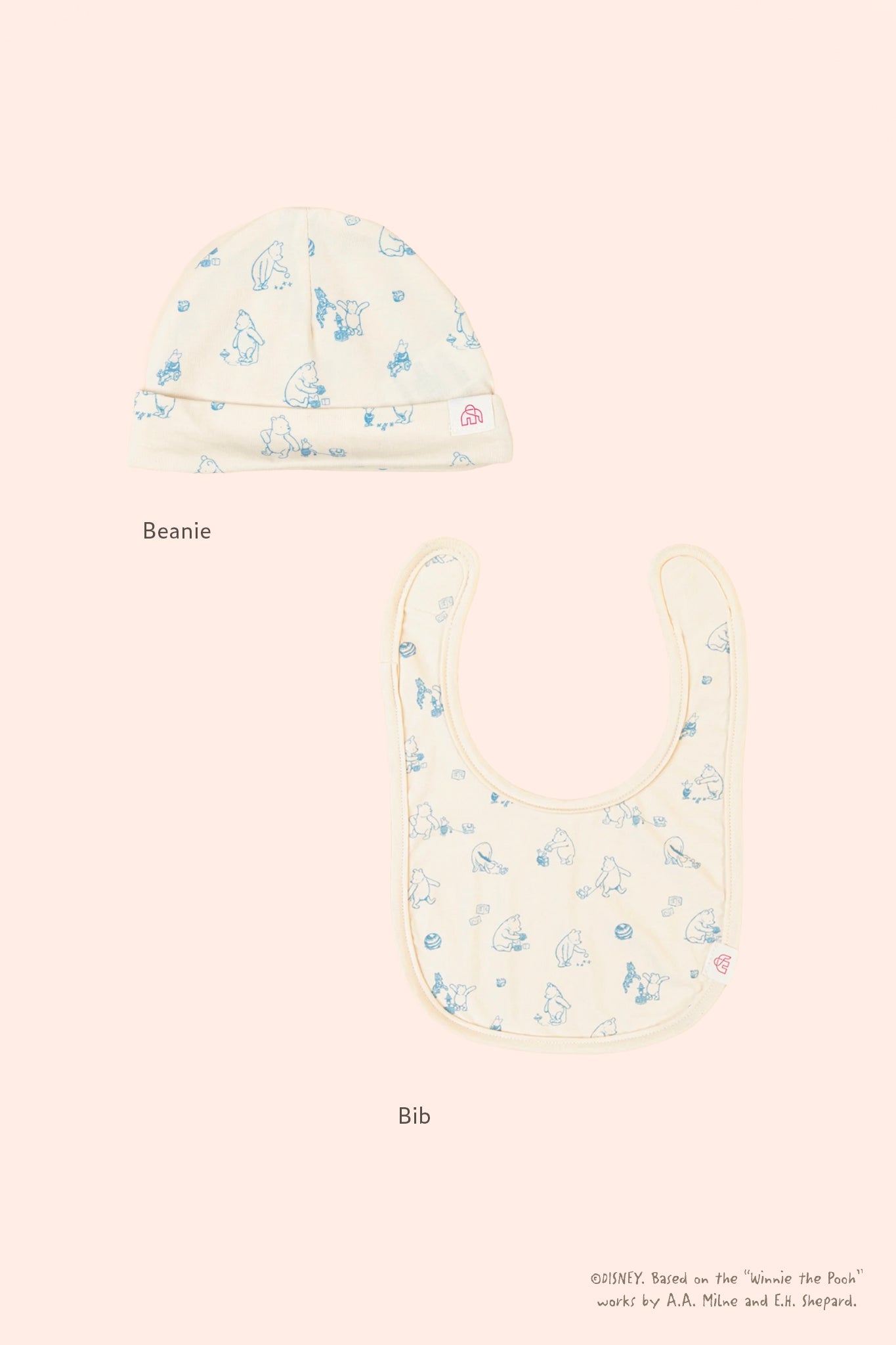 Signature Boy Gift Set beanie and bib