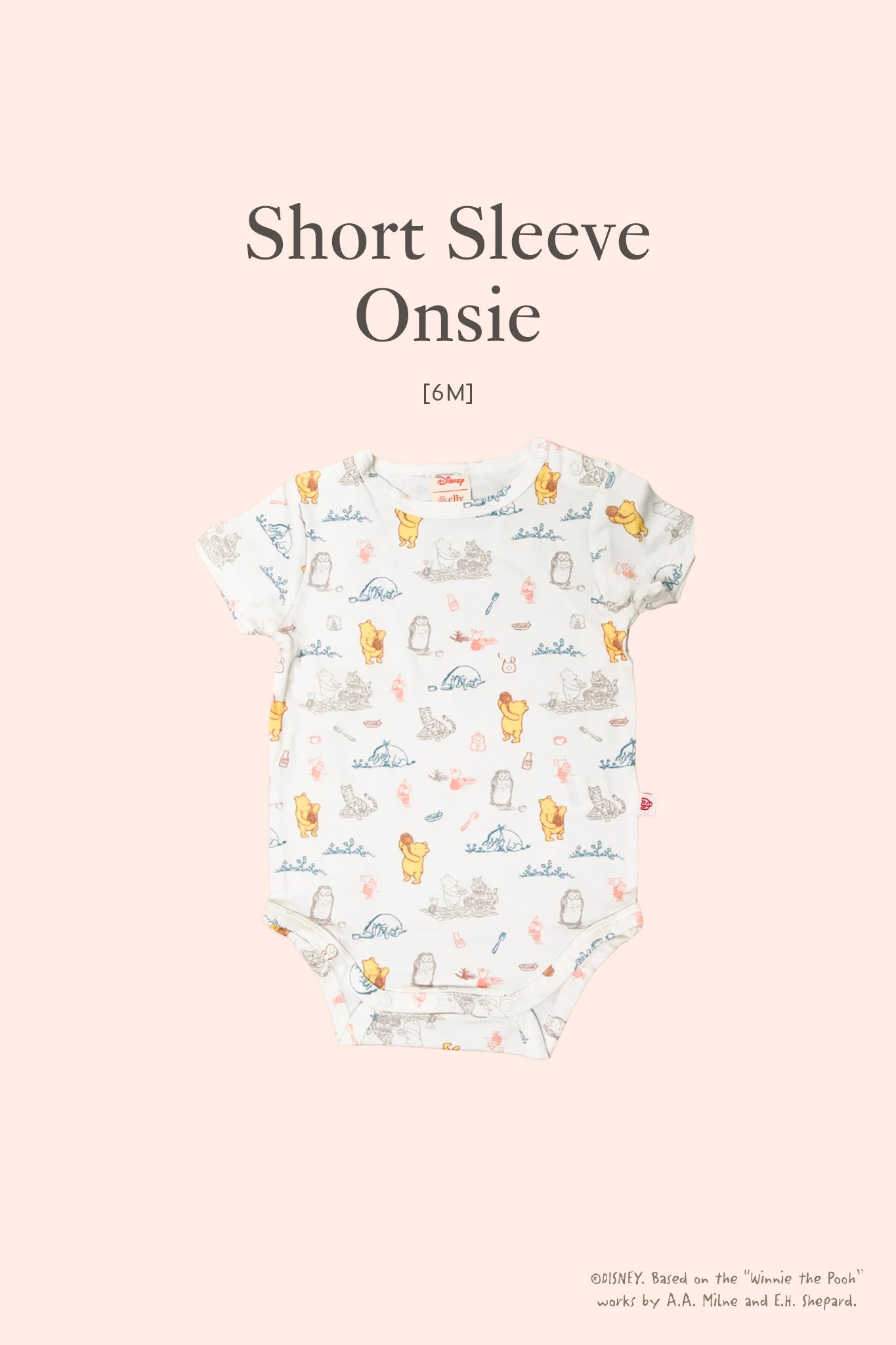 classic gift set in picnic with pooh onsie