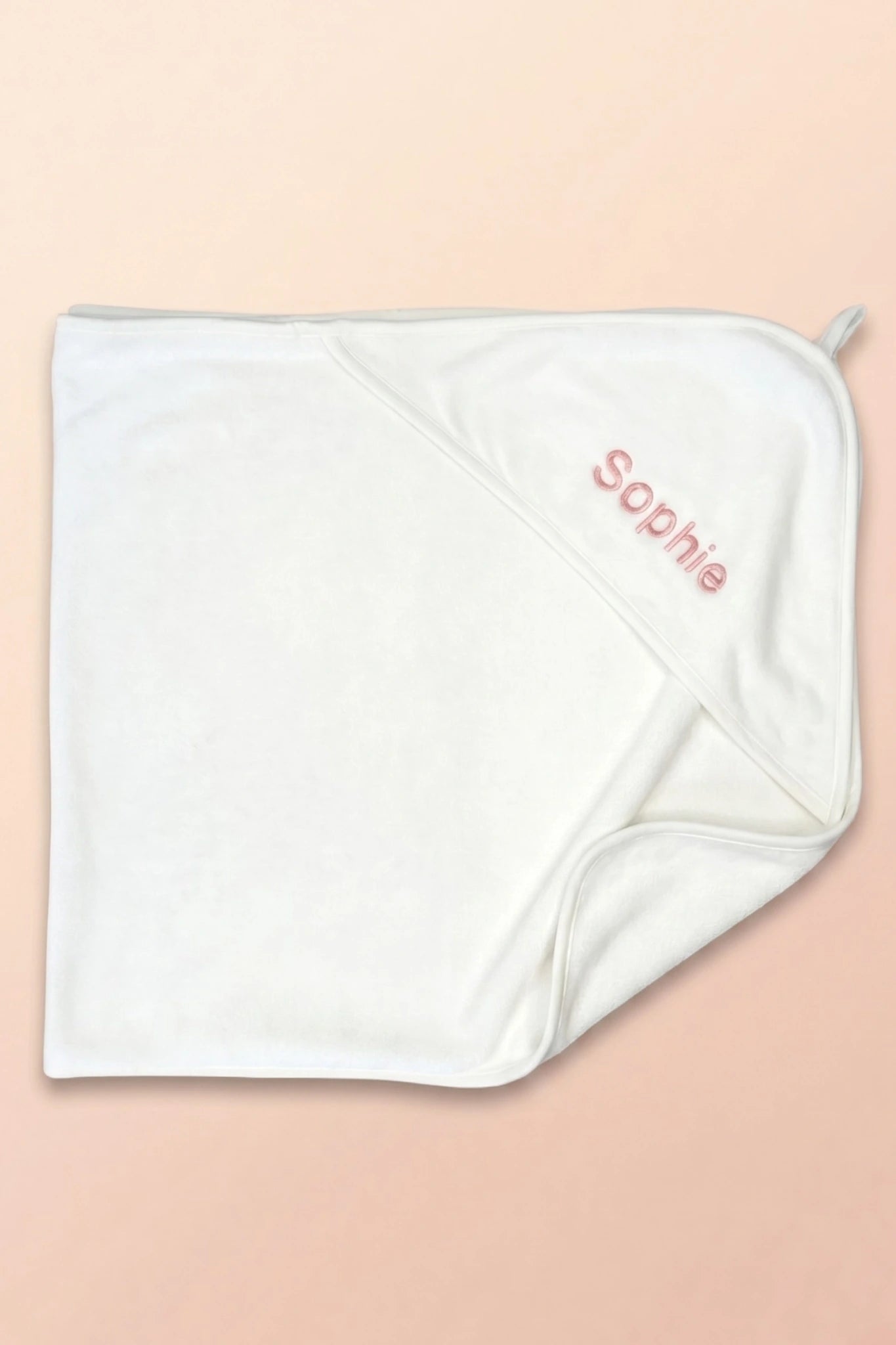 Hooded Bath Towel - White