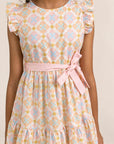 Blair Dress - Cream Lucky Coins