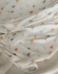 Sleepy Cats Bamboo Jersey Baby Blanket soft