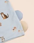 Pillow Case - Blue Doggies
