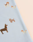 Pillow Case - Blue Doggies