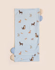 Pillow Case - Blue Doggies