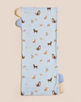 Pillow Case - Blue Doggies