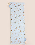 Pillow Case - Blue Doggies