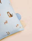 Pillow Set - Blue Doggies