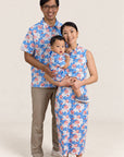 Ladies Amber Top - Blue Lotus