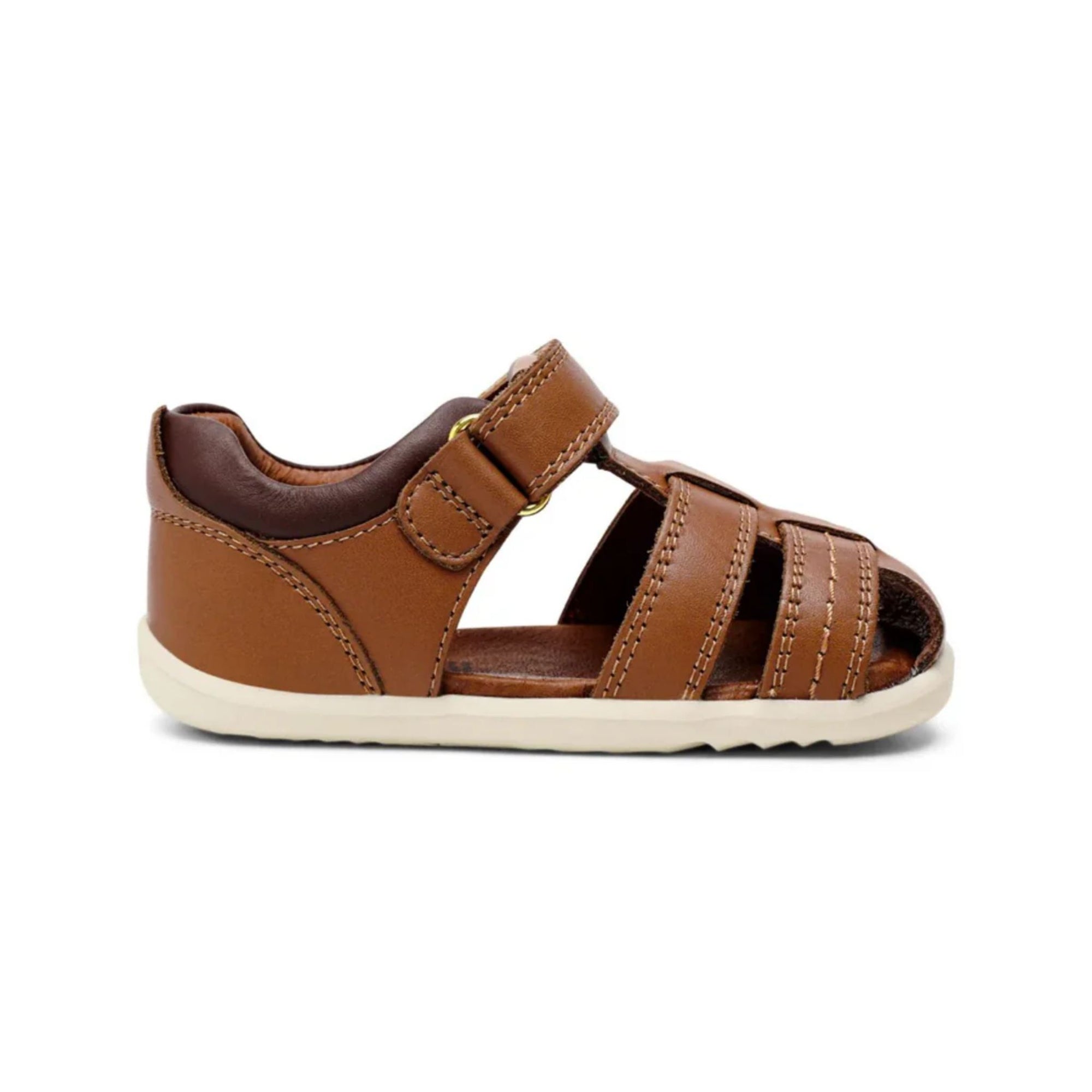 Bobux Caramel & Toffee Roam Sandals Step Up