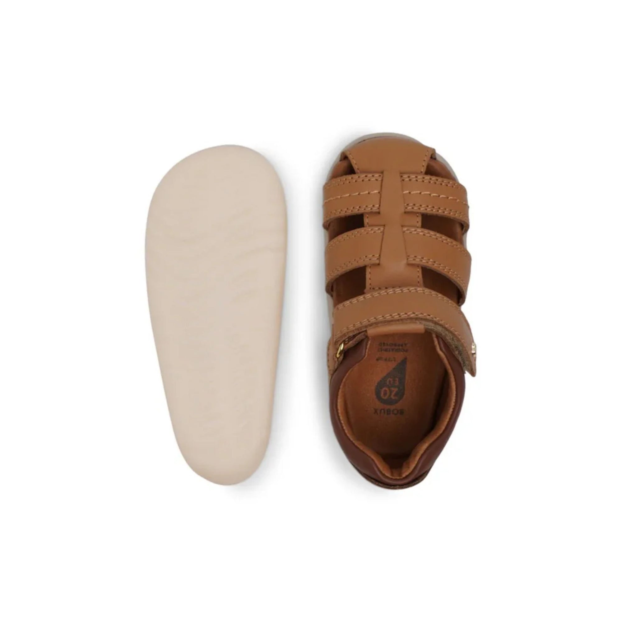 Bobux Caramel &amp; Toffee Roam Sandals Step Up