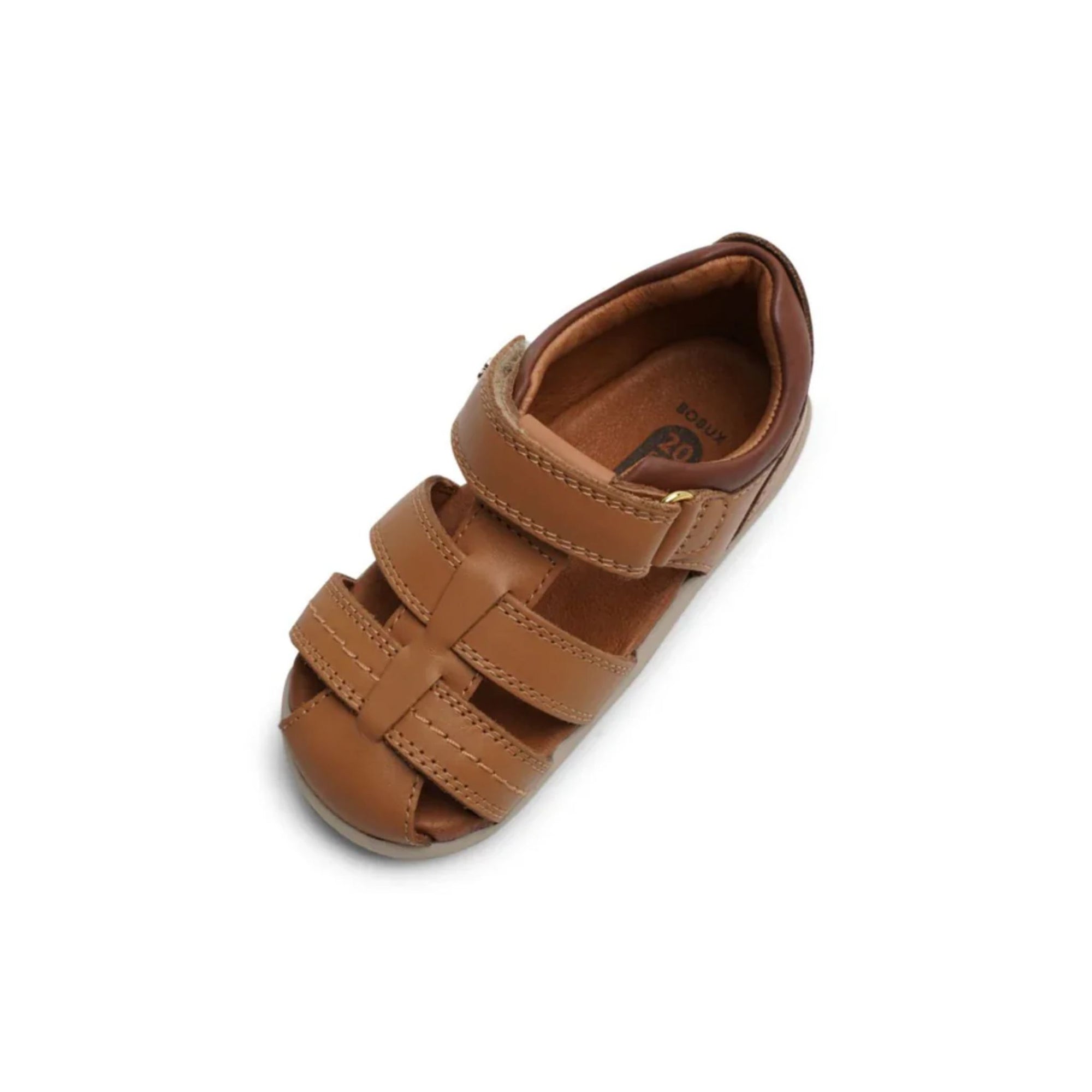 Bobux Caramel &amp; Toffee Roam Sandals Step Up