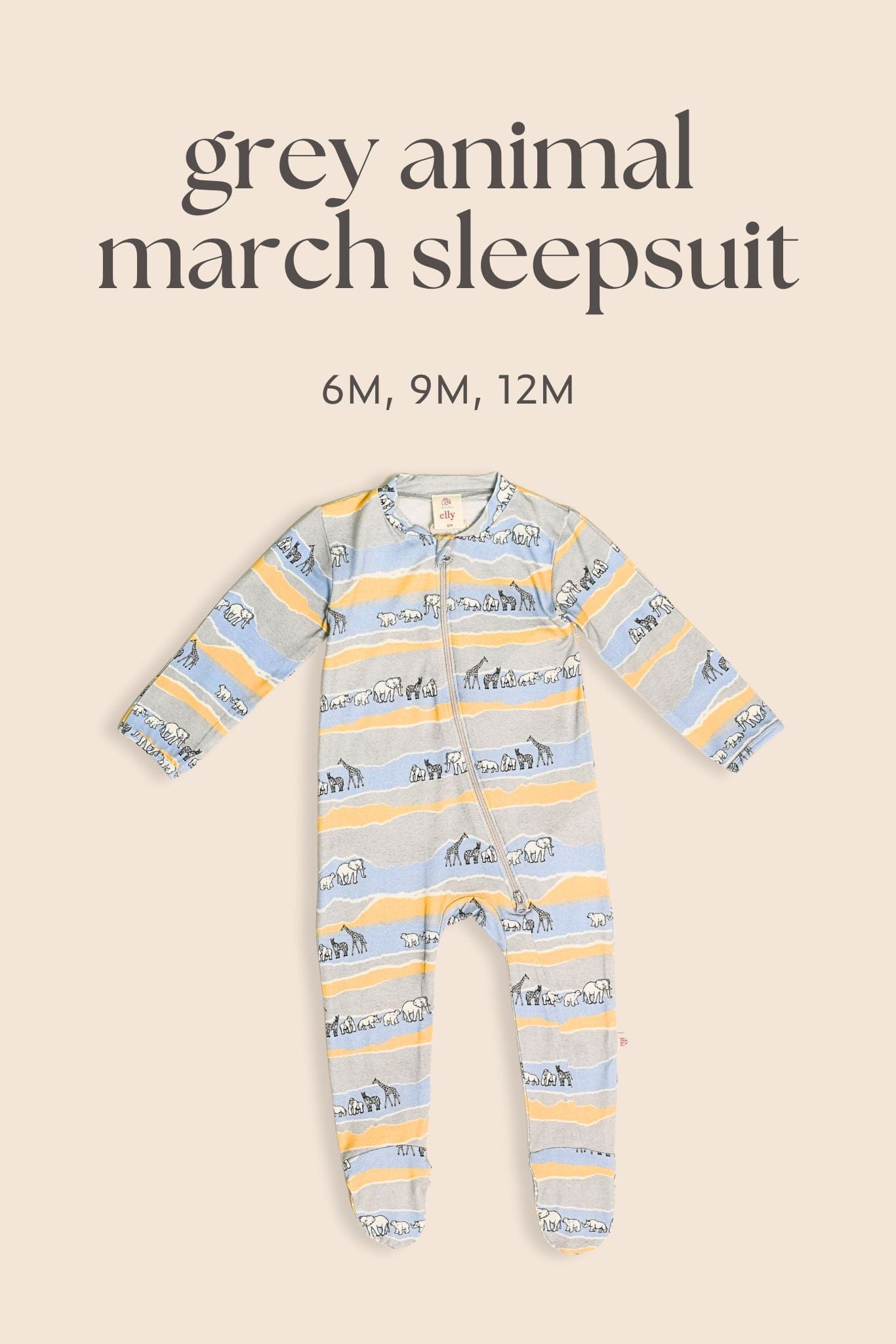 Animal March Personalised Turquoise Gift Set | The Elly Store