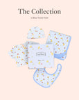 Classic blue trains pooh gift set overview