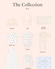 Signature Signature Classic Pooh baby gift  blush set consist of beanie, bib, jersey blanket, baby tee, onesie, sleepsuit, sleeping bag and leggings