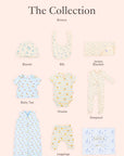 Signature Signature Classic Pooh baby gift  breeze set consist of beanie, bib, jersey blanket, baby tee, onesie, sleepsuit, sleeping bag and leggings