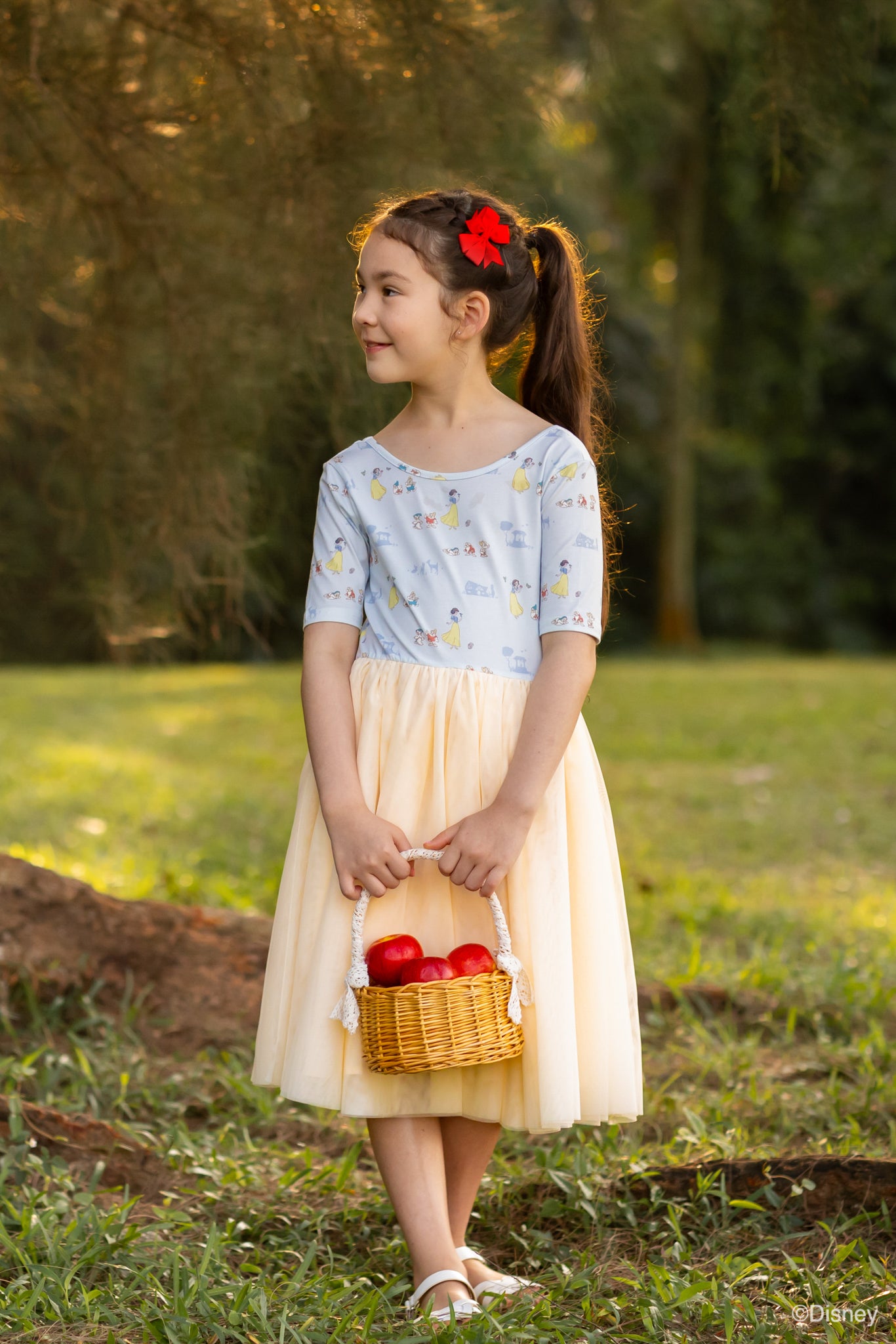 Lyla Dress - Snow White