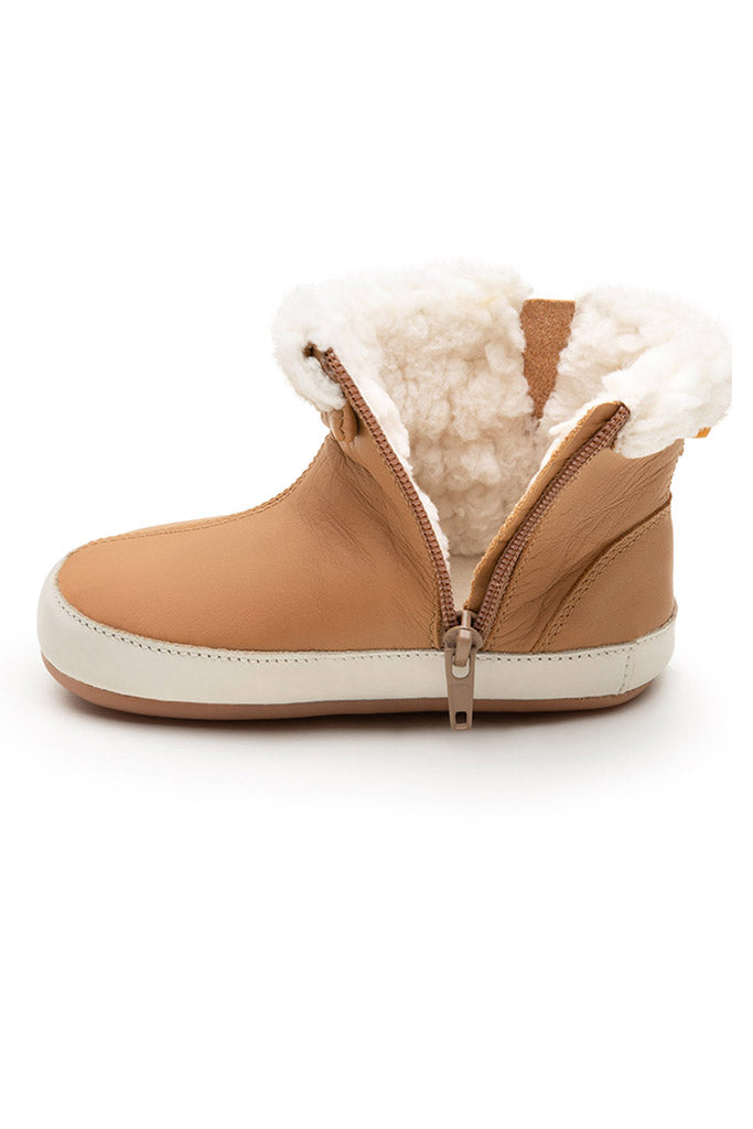 Dobby Shoes in Hay / Tapioca