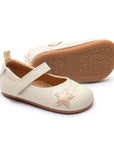 Tip Toey Joey Dolly Star Mary Janes - Tapioca / Candy