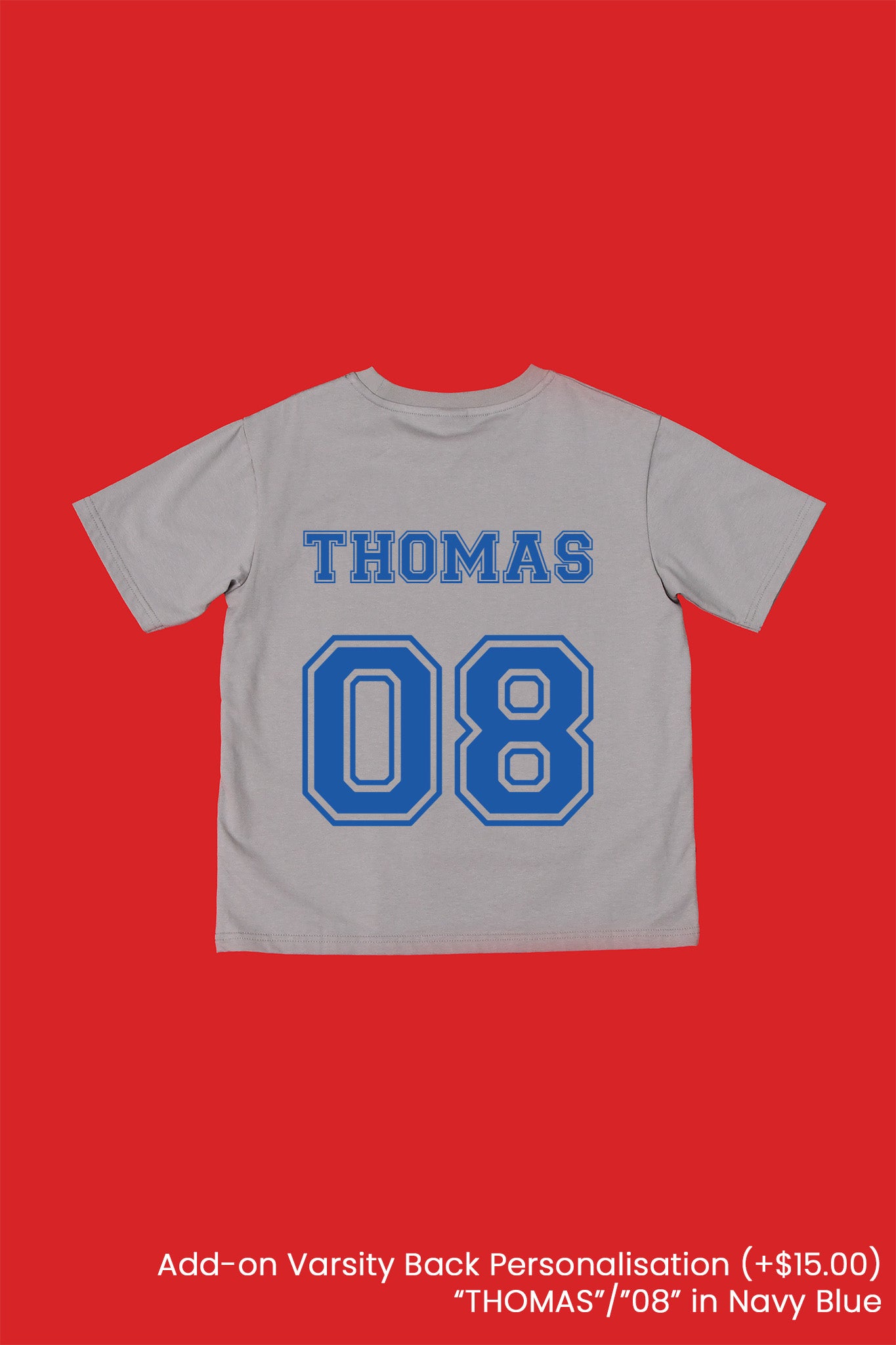 Stitch&#39;s Rocket Ship Tee | Add-on Back Personalisation 