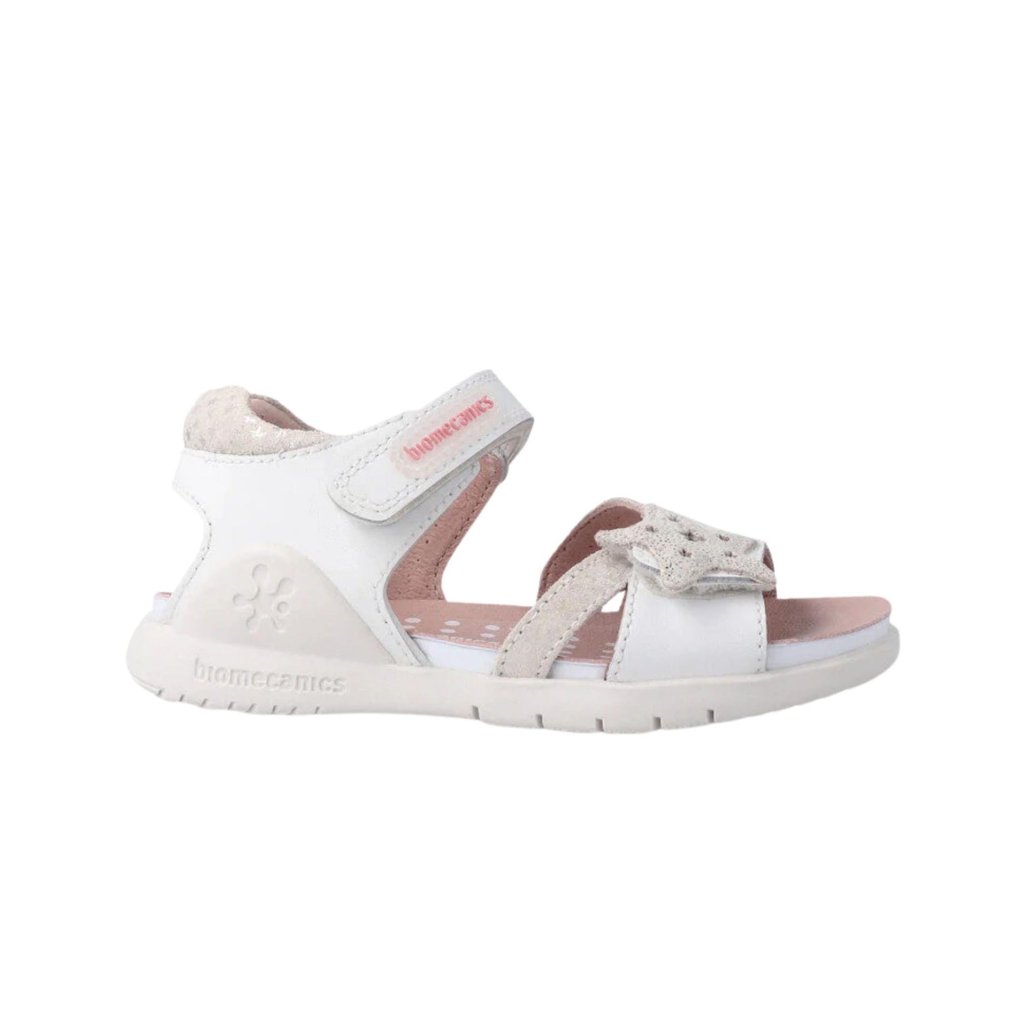 Biomecanics Bioevolution Estrella Sauvage Sandals - White