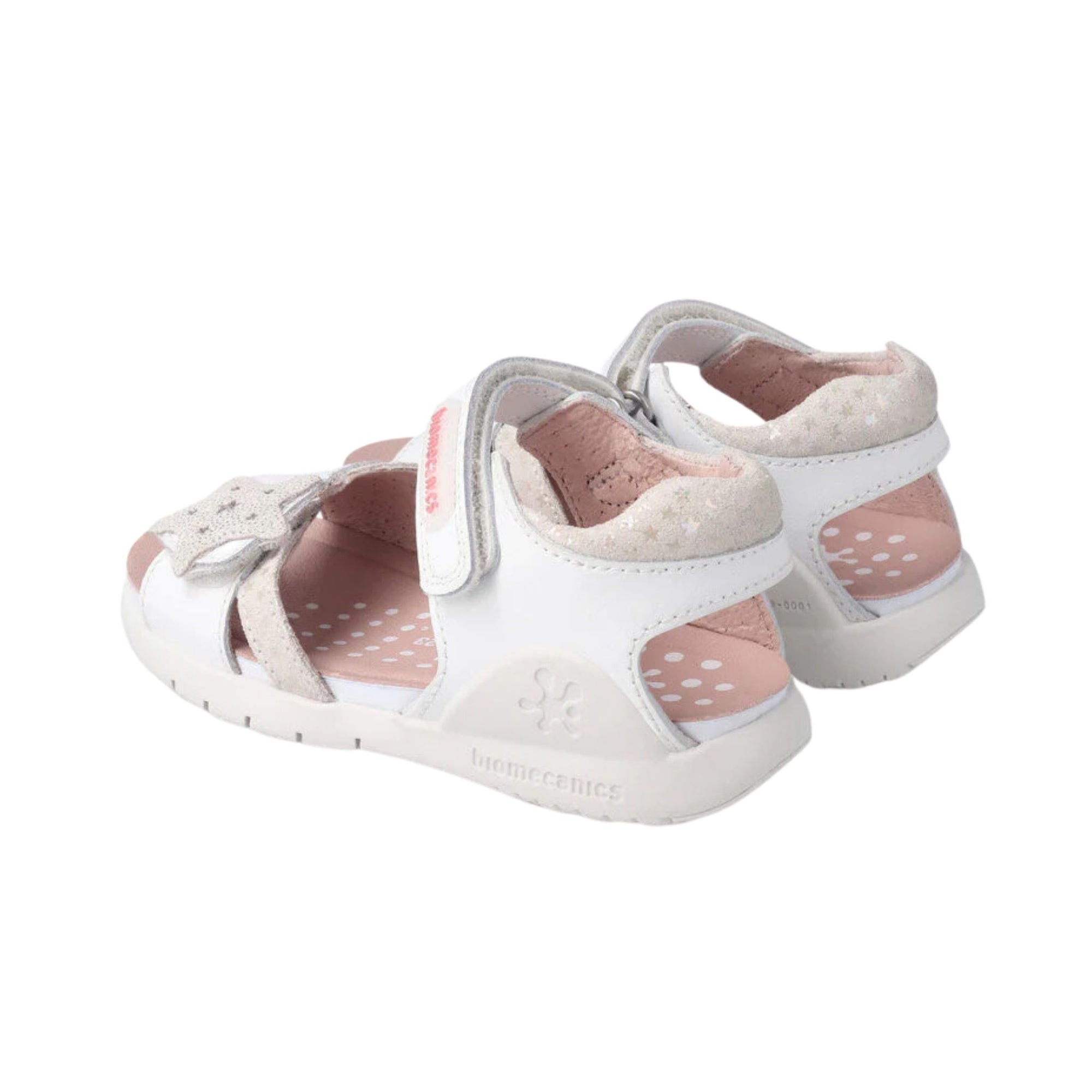 Biomecanics Bioevolution Estrella Sauvage Sandals - White