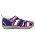 Pediped Flex Sahara Navy Pink Adventure Sandals