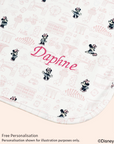 free personalisation embroidery on jersey blanket 